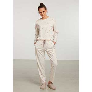 Women's Pyzama With Long Sleeves & Long Pants Nautica