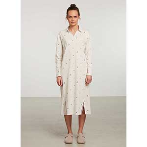 Women's Nightgown With Long Sleeves Nautica