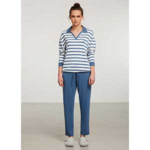 Women's Pyzama With Long Sleeves & Long Pants Nautica