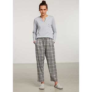 Women's Pyzama With Long Sleeves & Long Pants Nautica