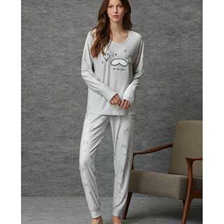 Women's Pyjama With Long Sleeves & Long Pants Catherine's