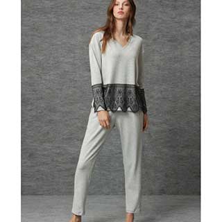 Women's Pyjama With Long Sleeves & Long Pants Catherine's