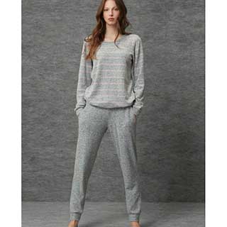 Women's Pyjama With Long Sleeves & Long Pants Catherine's