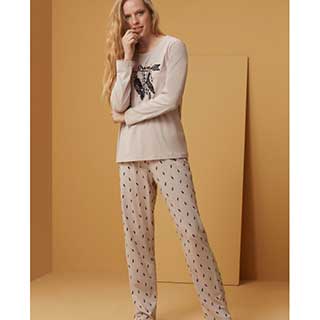 Women's Pyjama With Long Sleeves & Long Pants Catherine's
