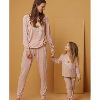 Children Pyjama For Girls With Long Sleeves & Long Pants Catherine's