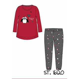 Children Pyjama For Girl With Long Sleeves & Long Pants Amelie