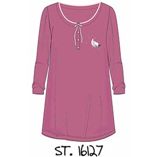 Women's Nightgown With long sleeve Amelie