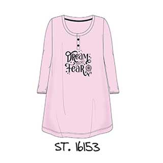 Women's Nightgown With long sleeve Amelie