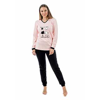 Women's Pyjama With Long Sleeve & Long Pants Amelie