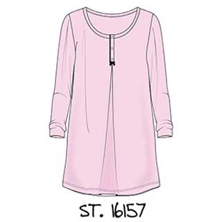 Women's Nightgown With long sleeve Amelie