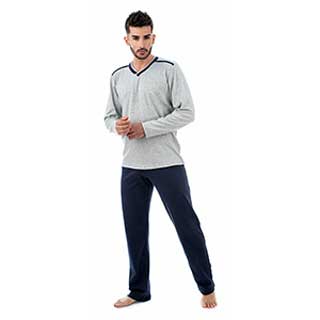 Men's Pyzama With Long Sleeves & Long Pants Baracuda