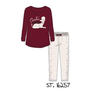 Women's Pyjama With Long Sleeve & Long Pants Amelie