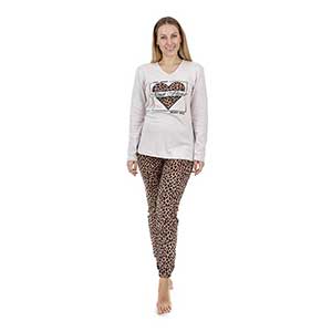 Women's Pyjama With Long Sleeve & Long Pants Amelie