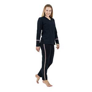 Women's Pyjama With Long Sleeve & Long Pants Amelie