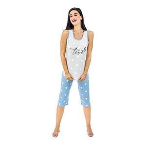 Pyjama Women's Capri Amelie