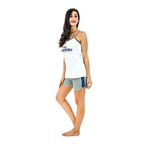 Pyjama Women's Narrow Strap Short Pants Amelie