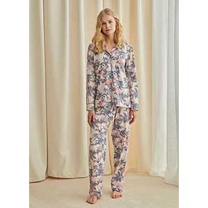 Women's Pyjama With Long Sleeves & Long Pants Catherine's