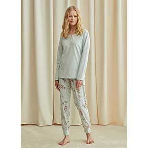 Women's Pyjama With Long Sleeves & Long Pants Catherine's