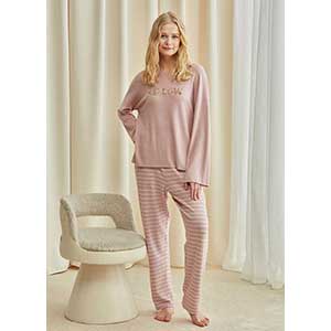 Women's Pyjama With Long Sleeves & Long Pants Catherine's