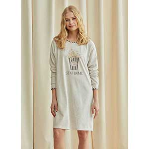 Women's Nightgown With Long Sleeves Catherine's