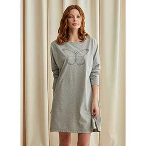 Women's Nightgown With Long Sleeves Catherine's