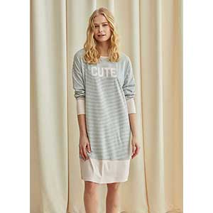 Women's Nightgown With Long Sleeves Catherine's