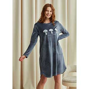 Women's Nightgown With Long Sleeves Catherine's