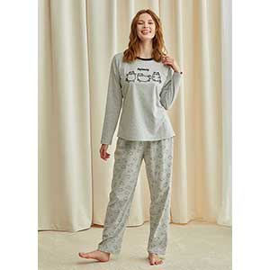 Women's Pyjama With Long Sleeves & Long Pants Catherine's