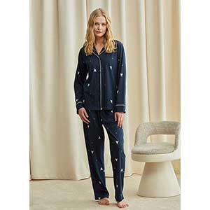 Women's Pyjama With Long Sleeves & Long Pants Catherine's