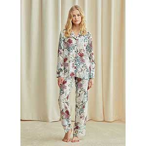 Women's Pyjama With Long Sleeves & Long Pants Catherine's