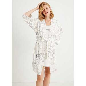 Women's Robe+Nightgown With Long Sleeveι Catherine's