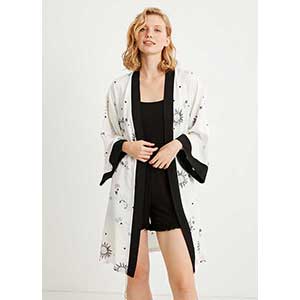 Women's Robe+Nightgown With Long Sleeveι Catherine's