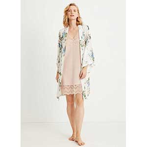 Women's Robe+Nightgown With Long Sleeveι Catherine's