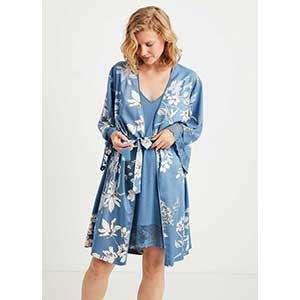 Women's Robe+Nightgown With Long Sleeveι Catherine's