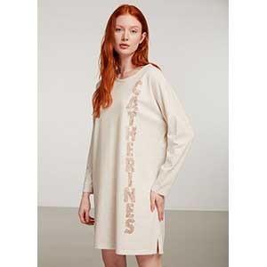 Women's Nightgown With Long Sleeves Catherine's