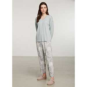 Women's Pyjama With Long Sleeves & Long Pants Catherine's