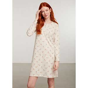 Women's Nightgown With Long Sleeves Catherine's