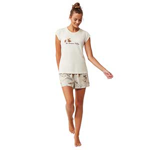 Pyjama Women's Short Sleeve Short Pants Catherine's