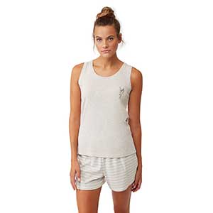 Pyjama Women's Short Sleeve Short Pants Catherine's