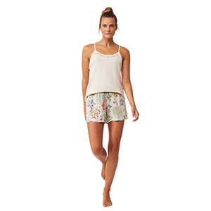 Pyjama Women's Narrow Strap Short Pants Catherine's