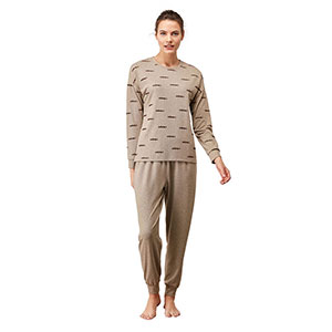 Women's Pyjama With Long Sleeves & Long Pants Catherine's