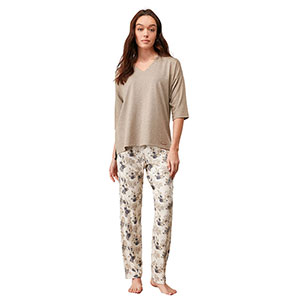 Women's Pyjama With Long Sleeves & Long Pants Catherine's