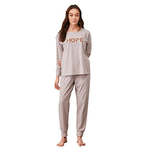 Women's Pyjama With Long Sleeves & Long Pants Catherine's