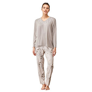 Women's Pyjama With Long Sleeves & Long Pants Catherine's