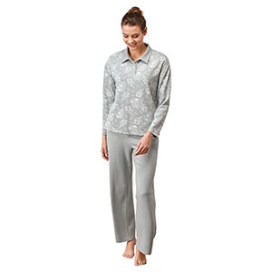 Women's Pyjama With Long Sleeves & Long Pants Catherine's