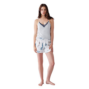 Pyjama Women's Narrow Strap Short Pants Catherine's