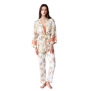 Robe and Pyjama Women's Long Pants Catherine's