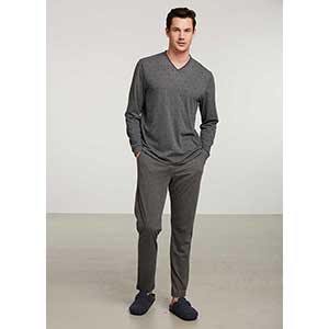 Men's Pyzama With Long Sleeves & Long Pants Nautica