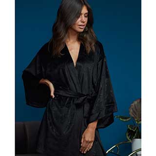 Women's Robe With Long Sleeveι Penye Mood