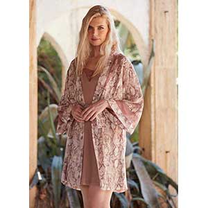 Women's Robe+Nightgown With Long Sleeveι Penye Mood